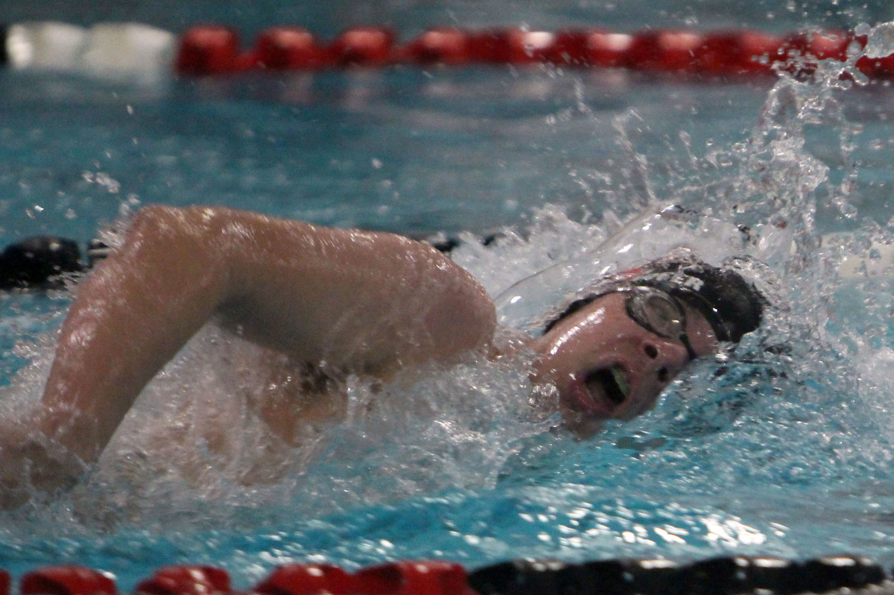 Hudson at Chi-Hi boys swimming 12-6-18